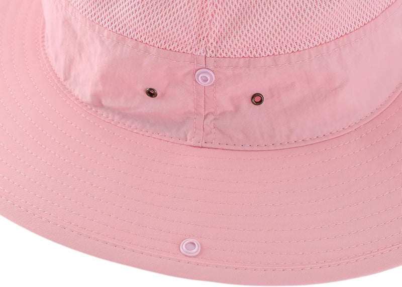 Connectyle Wide Brim Sun Hat for Men Breathable Cowboy Boonie Hat UPF 50+ Sun Protection Bucket Hat for Fishing Hiking - Image 5