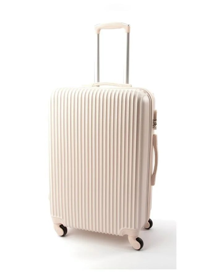 LIMRA Luggage set 5 pieces travel Bags with a distinctive design from limra beige