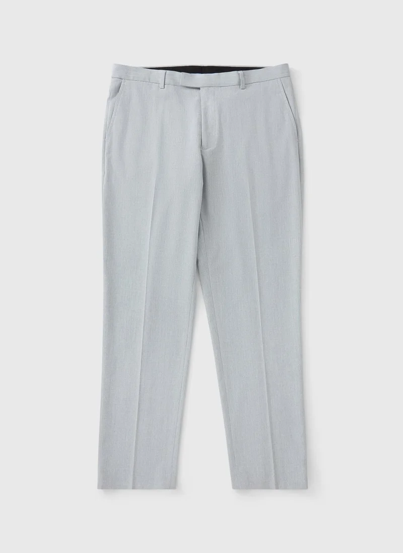 Matalan Grey Taylor & Wright Dalton Grey Tailored Fit Suit Trousers for Men | Best Price UAE