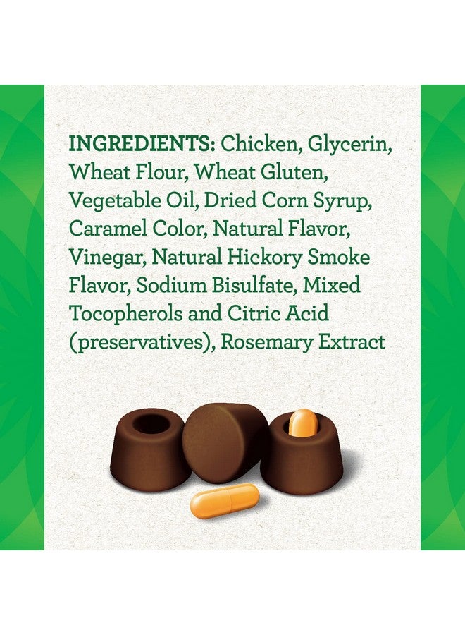 Greenies Pill Pockets for Dogs Capsule Size Natural Soft Dog Treats, Hickory Smoke Flavor, (6) 7.9 oz. Packs (180 Treats) - Image 5