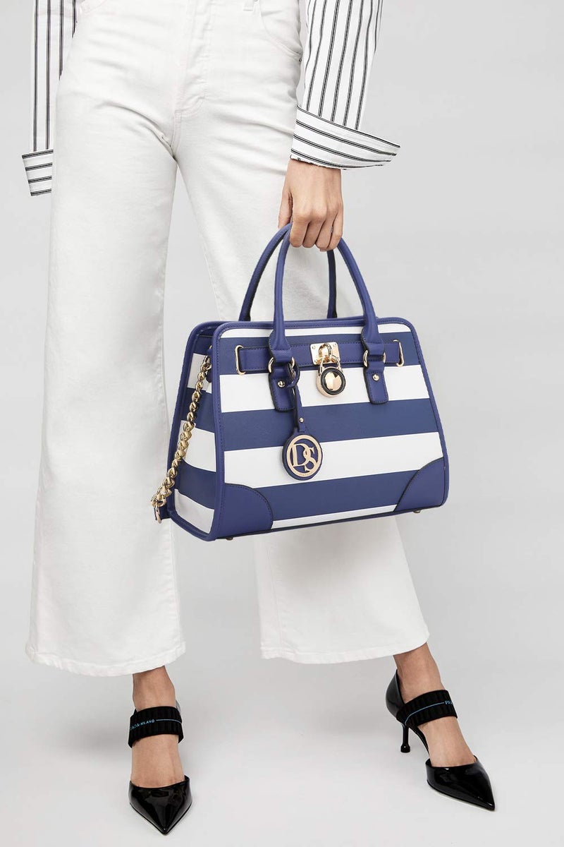 DASEIN Women Designer Handbags and Purses Ladies Satchel Bags Shoulder Bags Top Handle Bags w/Matching Wallet - Image 2