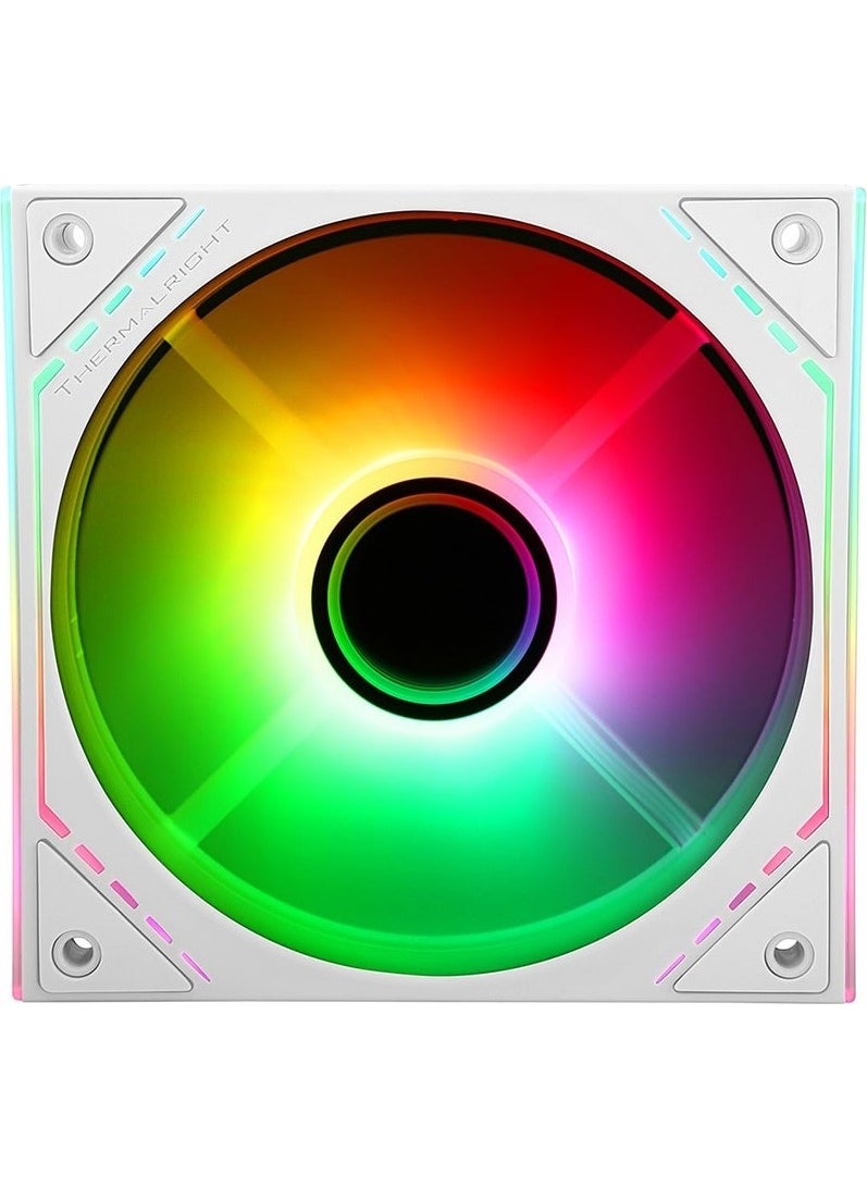 Thermalright TL-M12W-S Argb 120MM White Case Fan  - Image 1