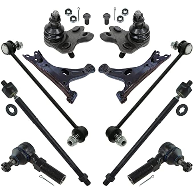 rayihni Front Steering  Suspension Kit Compatible With 20142018 Toyota Corolla - Image 2