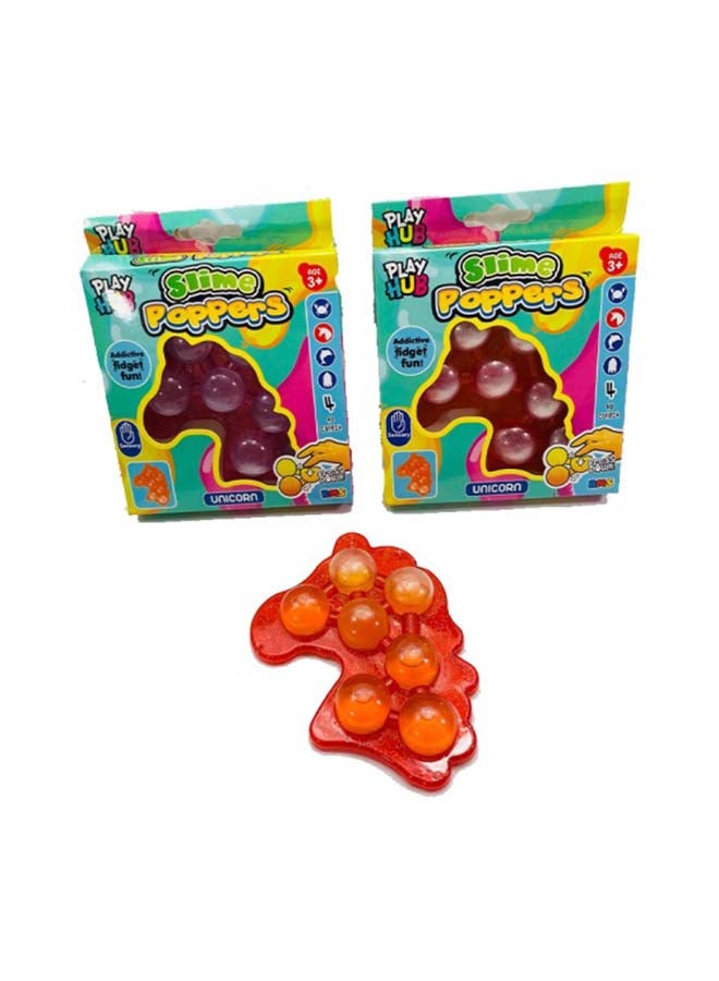 RMS Fidget Slime Poppers Toy – Sensory Pop It Slime Fidget Toy for Kids, Stretchy Squeeze Play Fun - Image 1