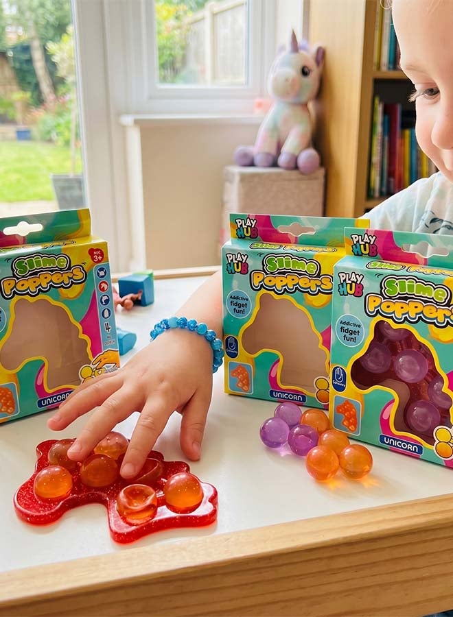RMS Fidget Slime Poppers Toy – Sensory Pop It Slime Fidget Toy for Kids, Stretchy Squeeze Play Fun - Image 2