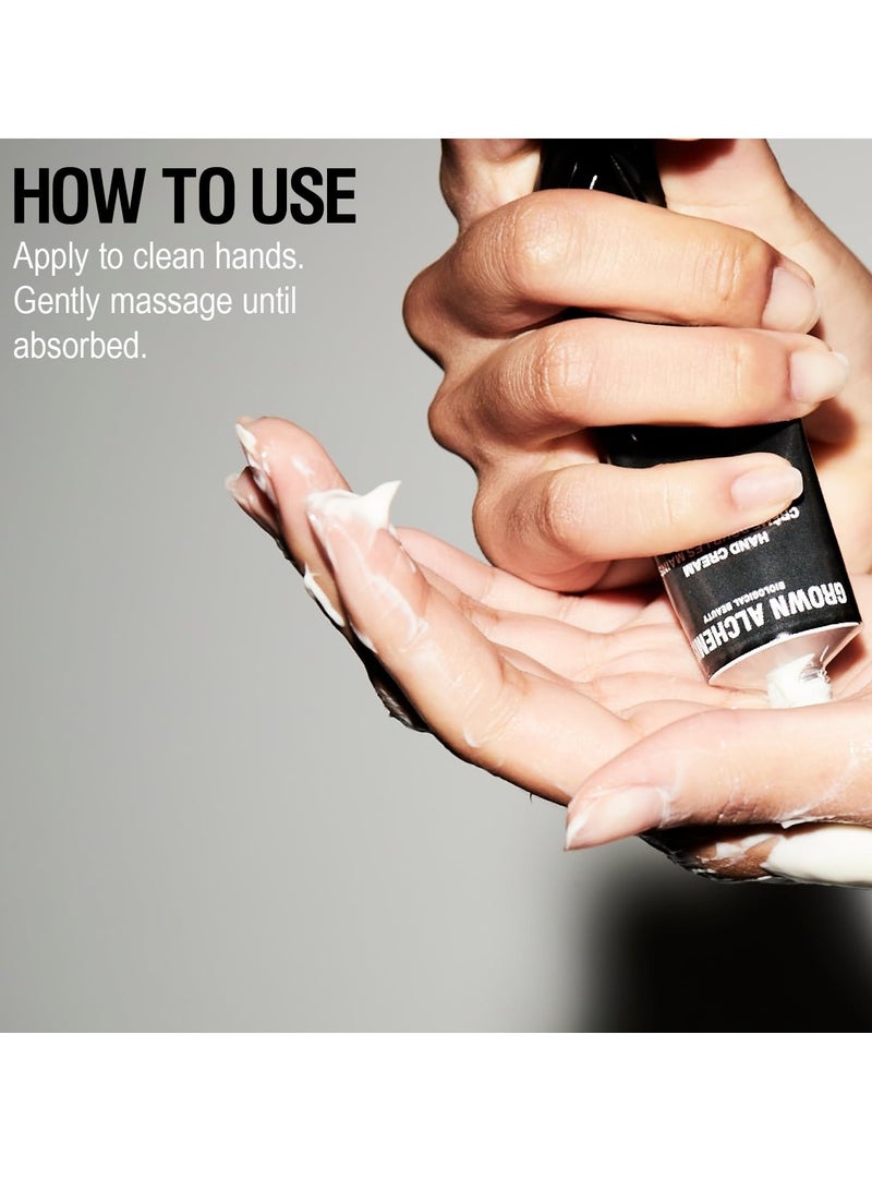 Grown Alchemist Restorative Hand Cream. Vanilla and Orange Peel. Non-Greasy Moisturizer to Nourish and Soften Hands (65ml). - Image 2