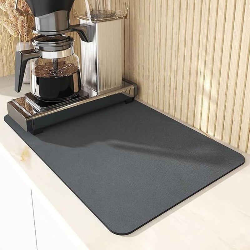 PPK24X9 PPK24X9 Dish Drying Mat for Kitchen Utensils Large Water Absorbent Mat 40X30 for Kitchen Items  - Image 1