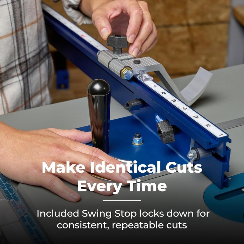 Kreg Precision Miter Gauge System with 24-Inch Anodized Aluminum Bar - Image 5