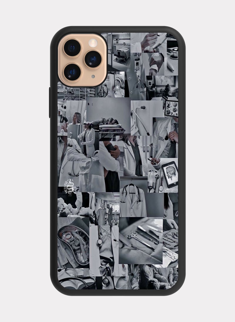 بكسلات كفر ايفون 11 برو دكتور طب ابيض - Image 1