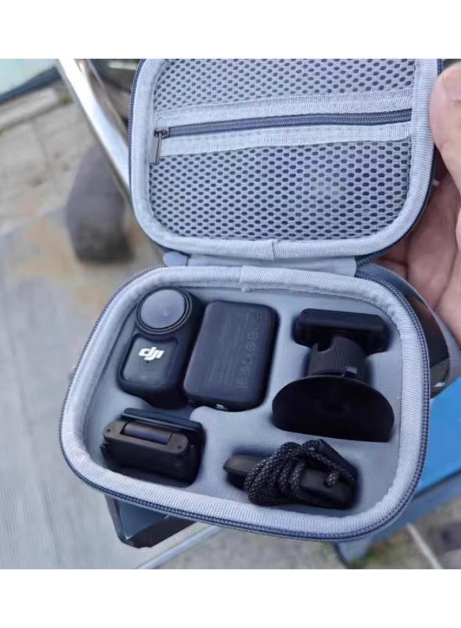 حقيبة تخزين DJI OSMO Nano، حقيبة صلبة الحماية، حقيبة محمولة باليد لمجموعة كاميرا الأكشن الكاملة. - Image 3