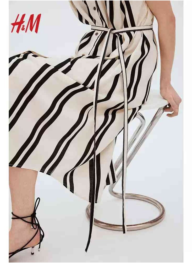 H and M - HM Women's New Loose Lightweight Comfortable And Fashionable Dress - Image 1
