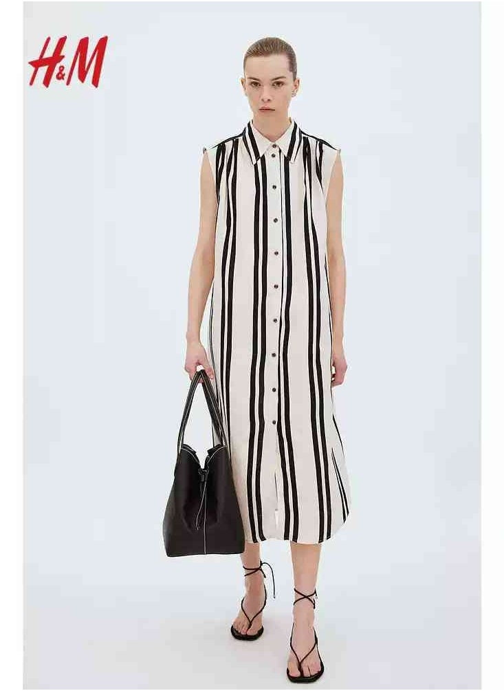 H and M - HM Women's New Loose Lightweight Comfortable And Fashionable Dress - Image 1