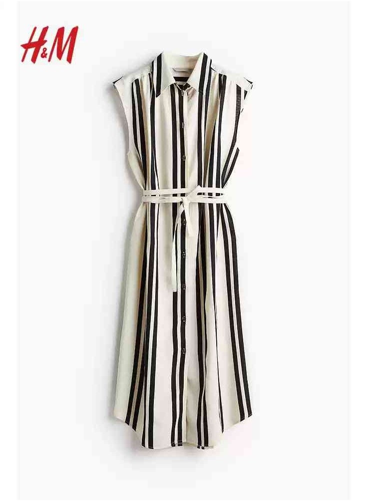 H and M - HM Women's New Loose Lightweight Comfortable And Fashionable Dress - Image 1