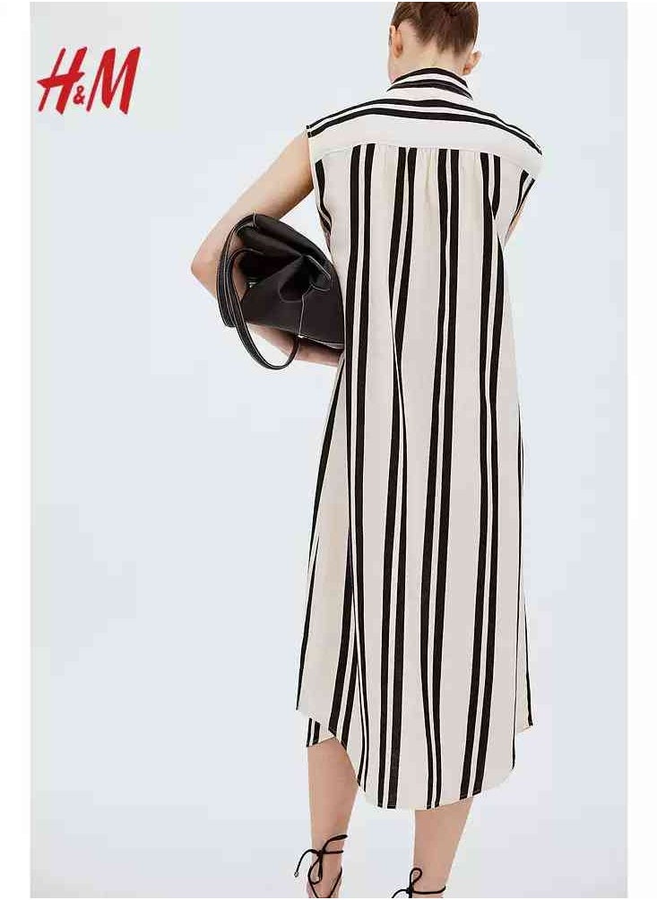 H and M - HM Women's New Loose Lightweight Comfortable And Fashionable Dress - Image 1