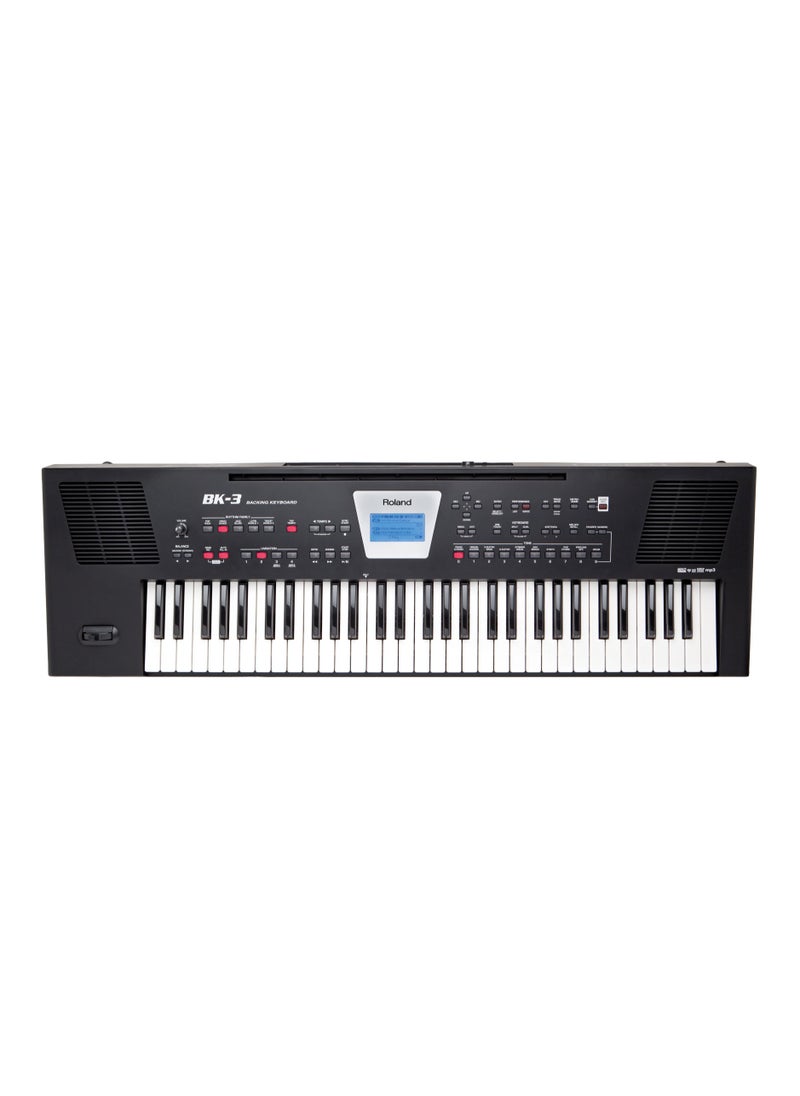 Roland Roland BK-3 61-Key Backing Keyboard (Black)  - Image 1