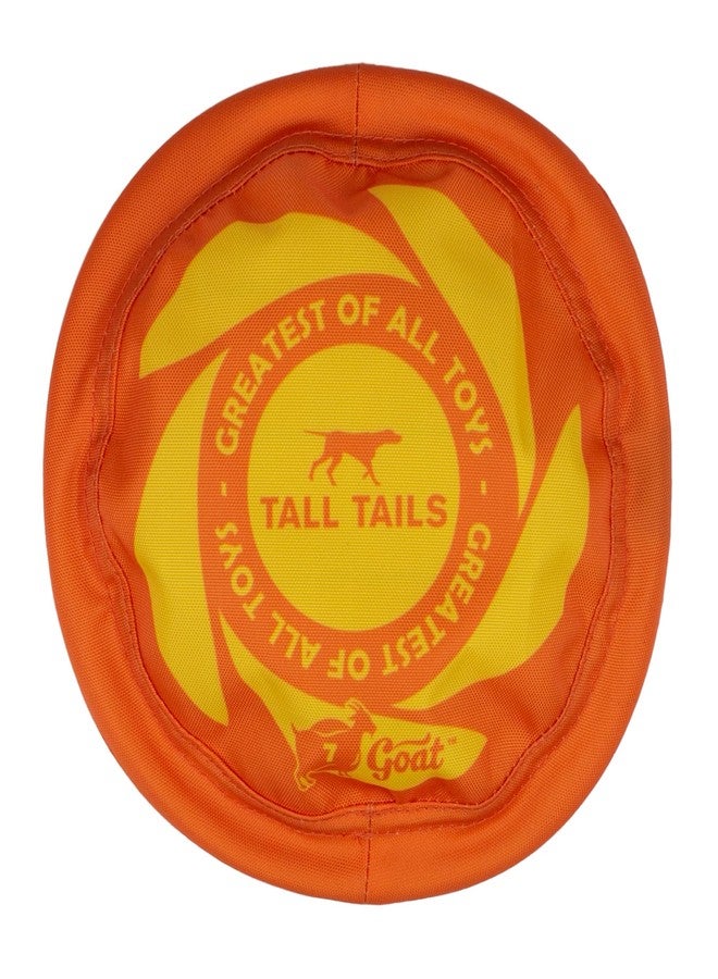 Tall Tails G.O.A.T. Greatest of All Toys Sport Flyer Fetch Toy for Dogs, Medium - Image 1
