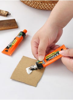 LAWAZIM AB Epoxy Glue - Waterproof High-strength Quick-Drying Adhesive with Resin and Hardener on Glass Metal Plastic Rubber Wood Ceramic Fabric Leather and Tiles - for Electronic Household Outdoors  - Image 3