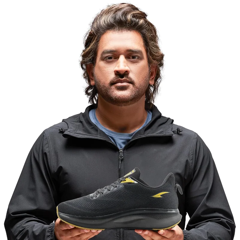 أسيان Black Mustard Running Shoes for Men and Boys