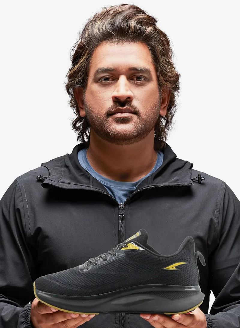 Asian Black Mustard Running Shoes for Men and Boys