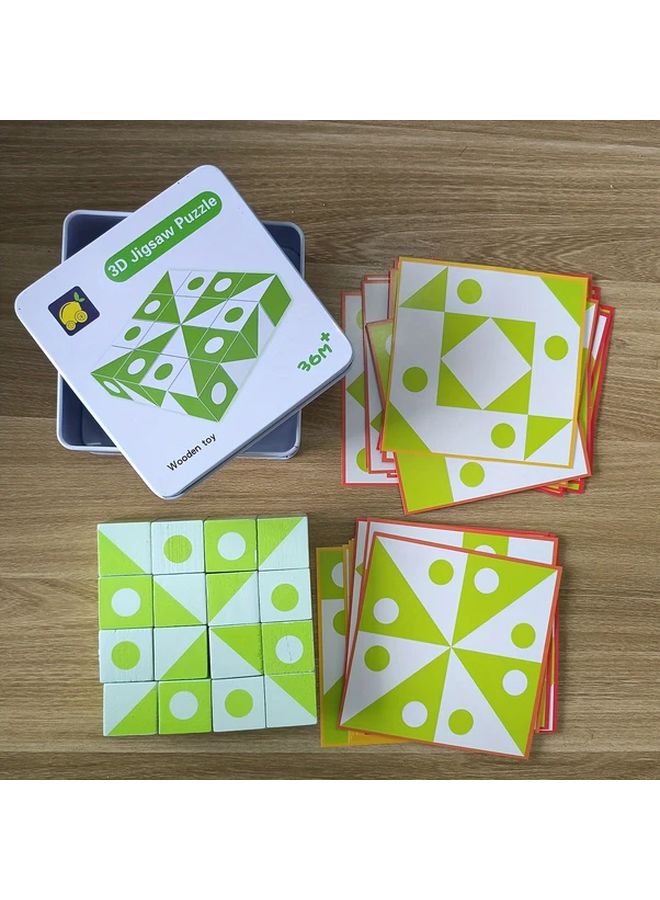 LTC00795 لعبة لوح الألغاز الخشبية ثلاثية الأبعاد تُطور التفكير المنطقي ومهارات حل المشكلات - Image 1