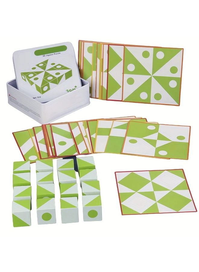 LTC00795 لعبة لوح الألغاز الخشبية ثلاثية الأبعاد تُطور التفكير المنطقي ومهارات حل المشكلات - Image 2