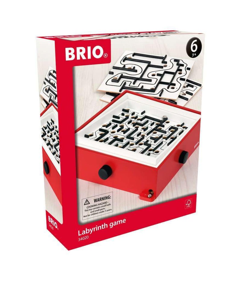 BRIO World 34020 Labyrinth Game + Extra Boards | Skill-Enhancing Puzzle | Engaging Activity for Kids & Teens | Promotes Cognitive Abilities - Image 3