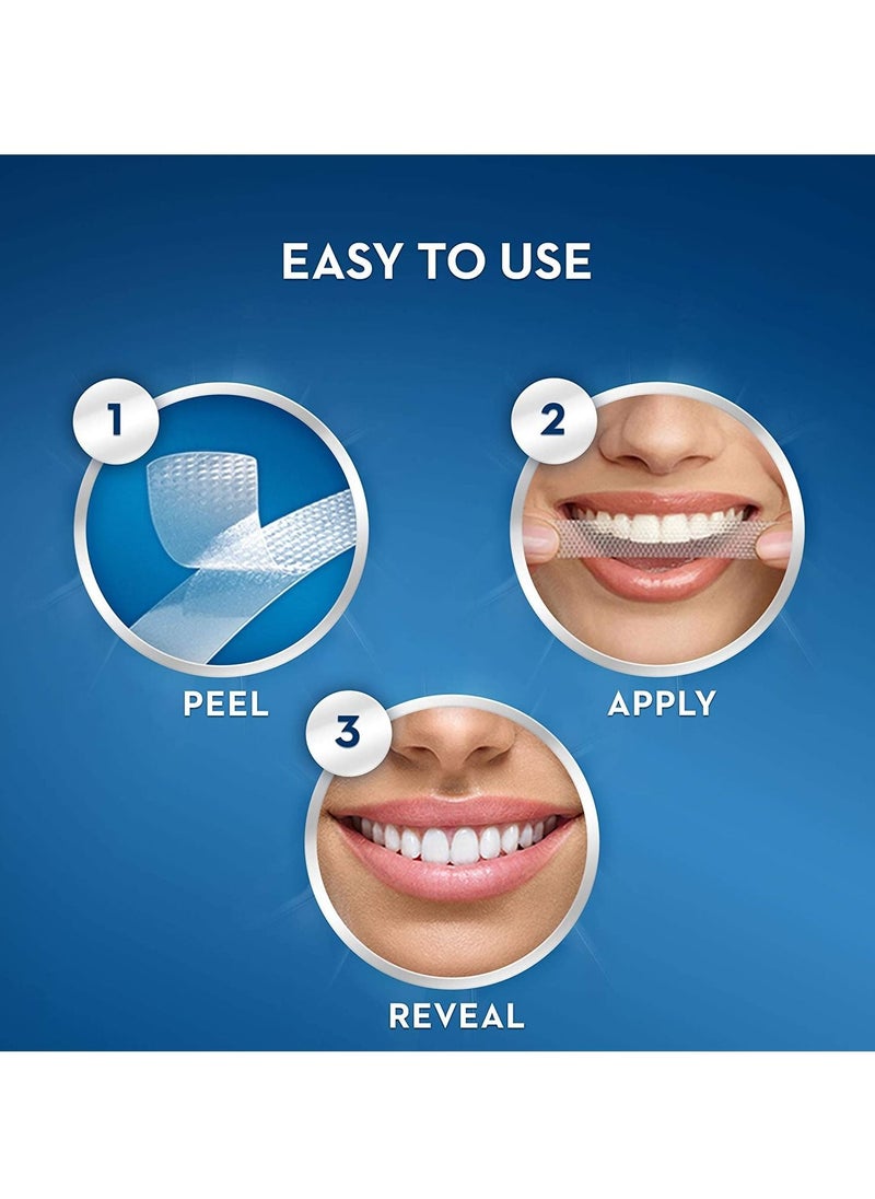 Crest 3DWhitestrips Noticeably White At-Home Teeth Whitening Kit, 3 Treatments  - Image 4