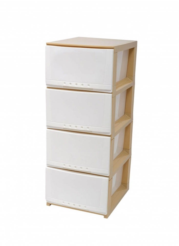 co arma - Chest of 4 Drawers Multicolour 42×34×83 cm - Image 1