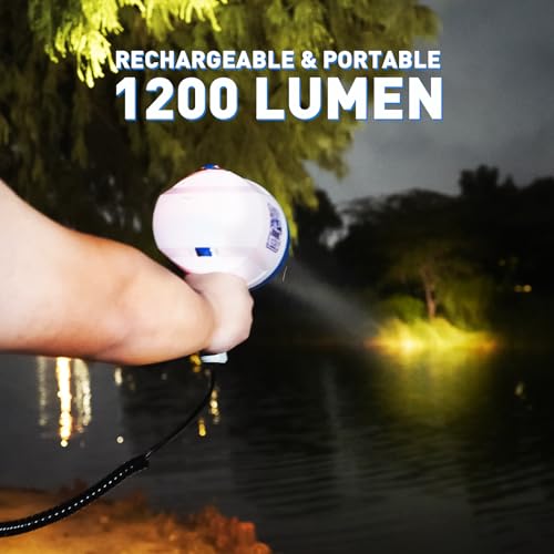 GOODSMANN Spotlight Outdoor Handheld 12v Spot Light 1200 Lumen spotlights with Cigarette Lighter for Boat Marine Glare-Free Bright Plug in Spotlight for Car Corded Floodlight - Image 5