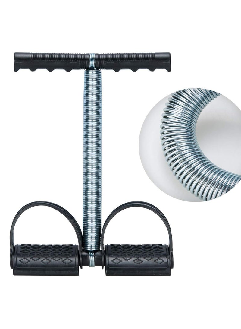 KIIUMI Multifunction Tension Rope with Handles,Tummy Trimmer full body exercise workout,Foot Pedal Resistance Bands, Perfect for Abs Exerciser, Body Toning, Abdomen, Yoga Training, Fitness Equipment for Men and Women,29x29x24cm - Image 3