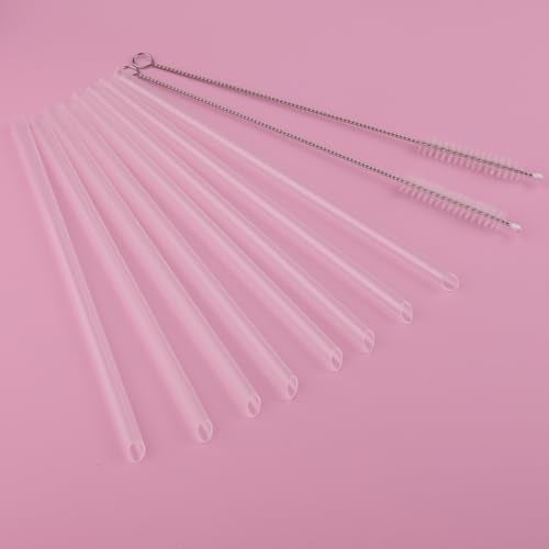 Joshey Replacement Straws for Stanley IceFlow 2.0 Flip Tumbler 24 oz (Only), 8 Pack BPA-Free Straws with 2 Cleaning Brushes, IceFlow 2.0 Accessories Parts - Image 5