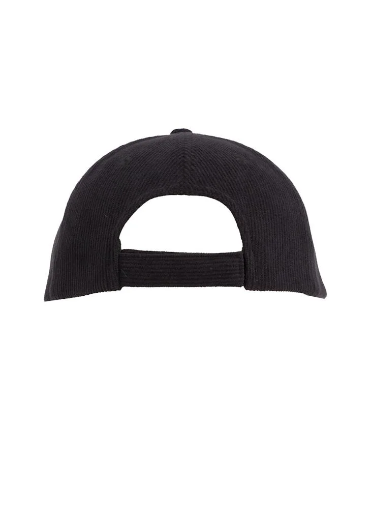 كالفن كلاين Corduroy Baseball Curved Peak Cap