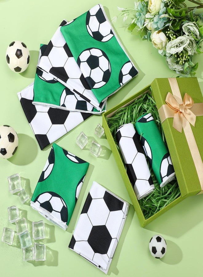 Remagr 12 Pcs Soccer Cooling Towels 30" x 9" Quick Dry Microfiber Sweat Towels for Workout, Gym, Running, Soccer Teams Sports Fans Party Favors Gifts - Image 4