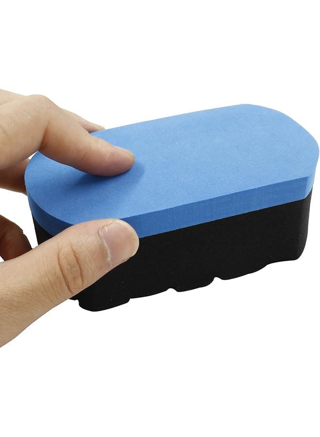 Tazweeq 4Pcs Tire Shine Dressing Applicator Pad, Washable Tire Shine Sponge Car Detailing Foam Sponge, Tire Polish Applicator For Tire Shine, Tire Gel, Tire Wet, Tire Balm - Image 4