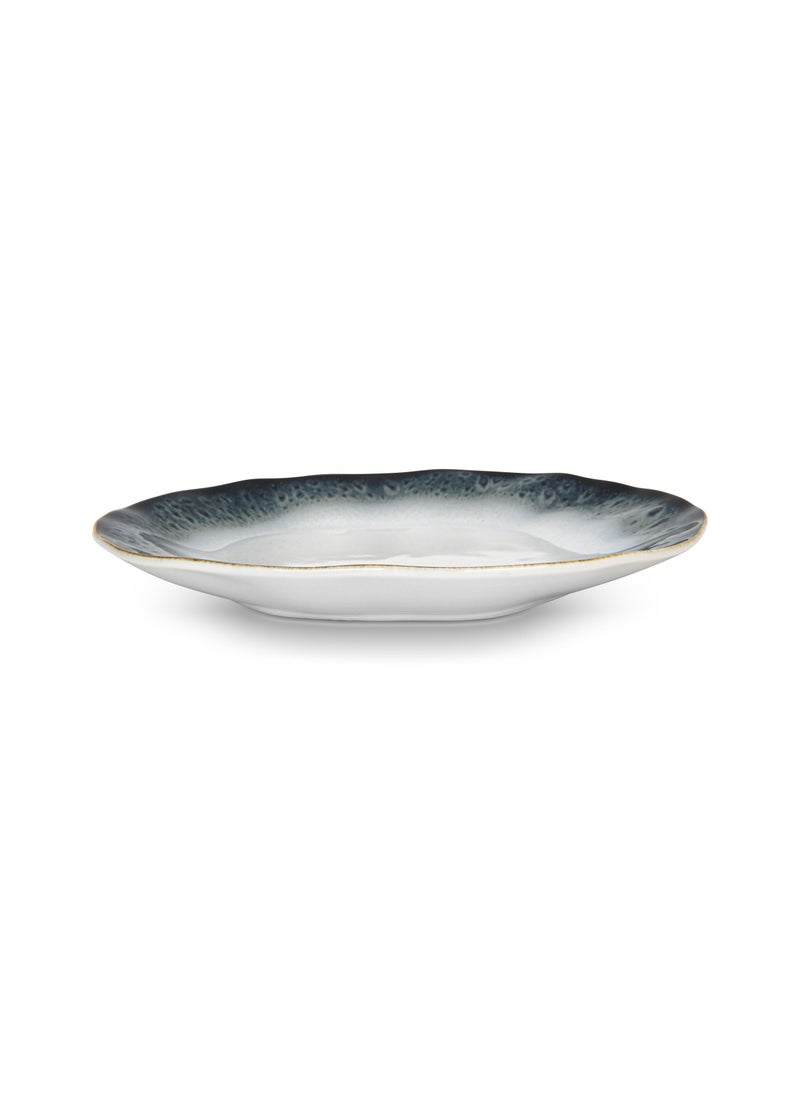 Fissman Set of 2 Dinner Plates 26cm Galactica, Porcelain Plate For Serving, Main Courses And Meals, Microwave, Oven, and Dishwasher Safe, Scratch Resistant, Kitchen Tableware  - Image 2