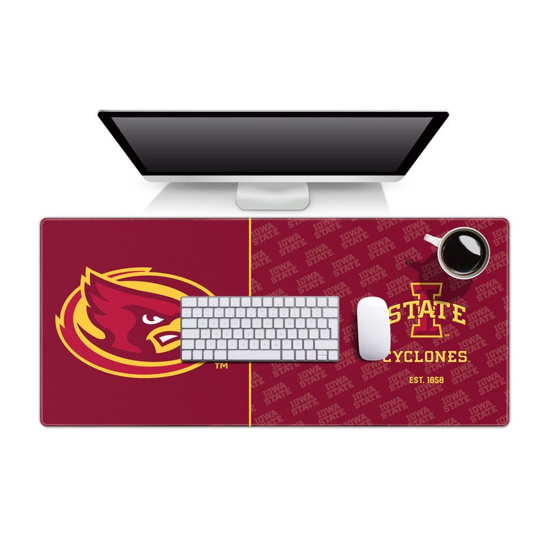YouTheFan NCAA Iowa State Cyclones Logo Series Desk Pad