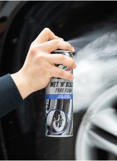 TurtleWax Wet N Black Tyre Foam Spray  - Image 4
