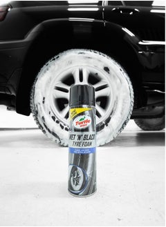 TurtleWax Wet N Black Tyre Foam Spray  - Image 2