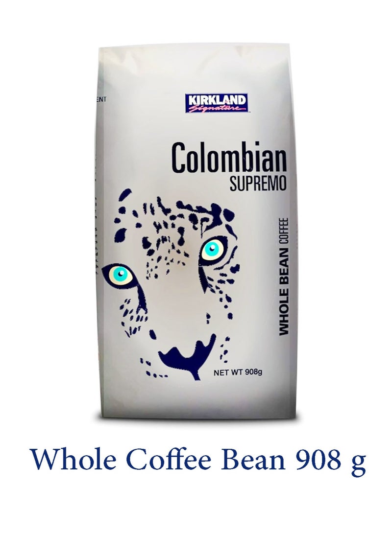 Kirkland Signature Colombian Supremo Whole Bean Coffee (908g)  - Image 1