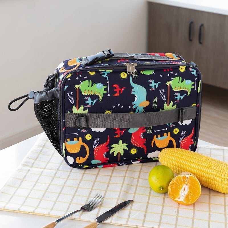Unicorn Kids Lunch Bag Insulated Cartoon Tote Tibetan dinosaur children lunch bag 