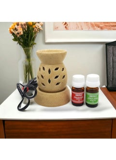 Oberlo Electric Diffuser Rosse Lemongrass Aroma Oil Diffuser Set 1 Units  - Image 3