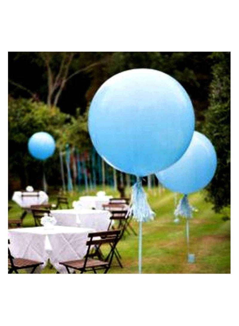 JOLLITY LLC بالونات لاتكس كبيرة بحجم 18 بوصة لحفلات عيد الميلاد والزفاف وحفلات استقبال المواليد والتخرج والفعاليات التجارية والعطلات 10 قطع - Image 2