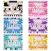 LUYI 48 Pcs 6 Set Preppy Jewelry Bracelets Friendship Beaded Bracelets for Women Clay Bead Colorful Stackable Surfer Heishi Boho Bracelets Y2K Summer Beach Bracelets - Image 3