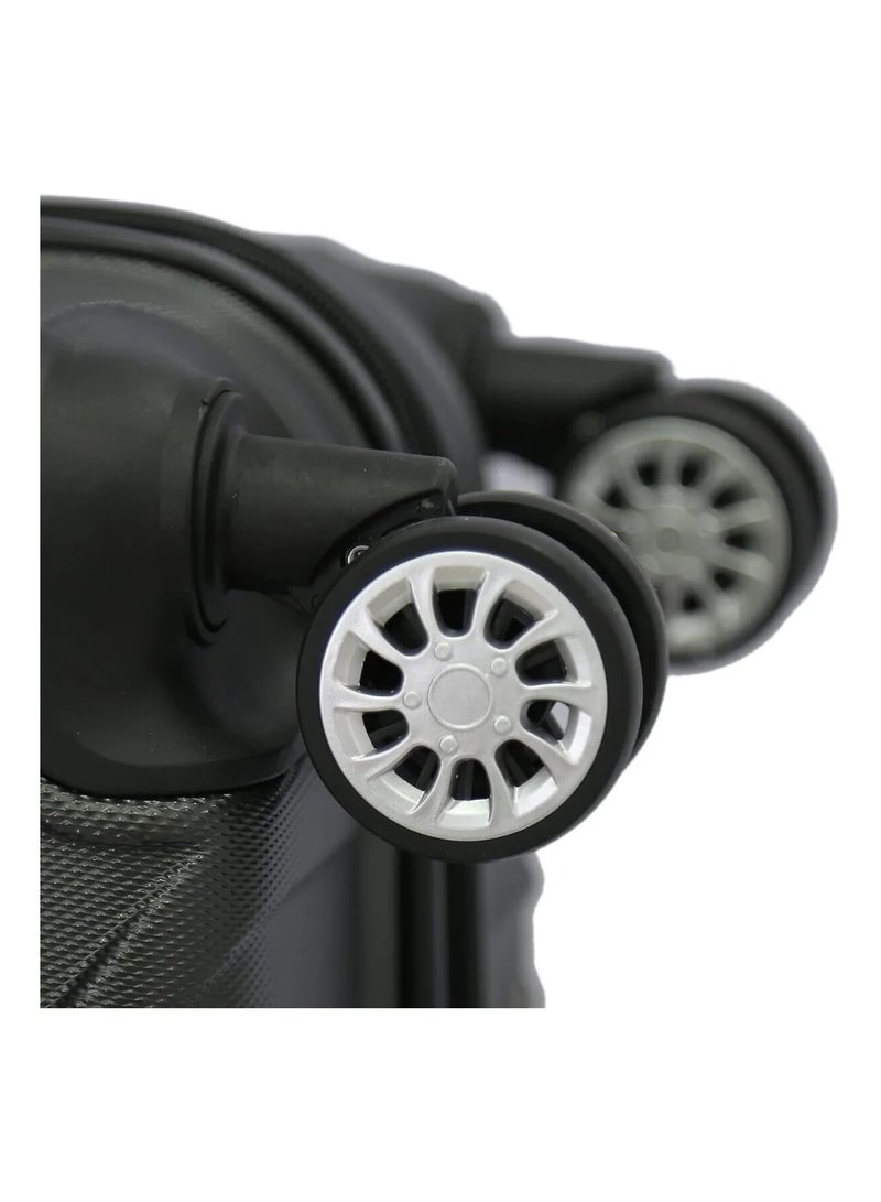 GIORDANO حقيبة تروولي GIORDANO Hardside Luggage Trolley Bag 3 قطع مع عجلات دوارة - Image 2