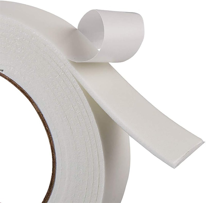 ToLanbbt Double Sided Foam Tape 1.18In x 33FT 2 Pack, Mounting Tape Heavy Duty, Strong Adhesive Weatherproof Seal Strips for DIY Craft Picture Poster, Car & Gap Filling Mountings, Home Office Decor (White) - Image 5