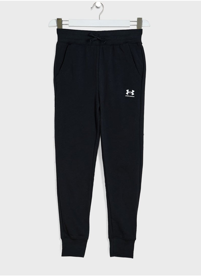 UNDER ARMOUR - Youth Rival Fleece Sweatpants - Image 1