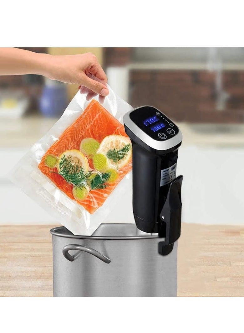 Biolomix Sous Vide Cooker Immersion Circulator IPX7 Waterproof Vacuum Food Cooker LCD Digital Display - Image 5