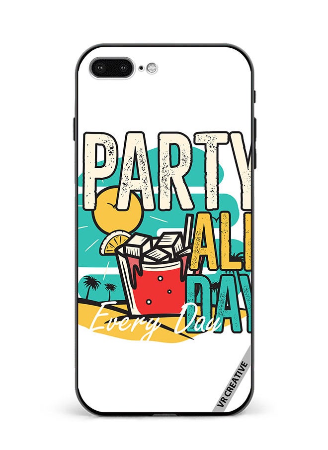 Protective Case Cover For Apple iPhone 7 Plus/8 Plus Part All Day Everyday Design Multicolour