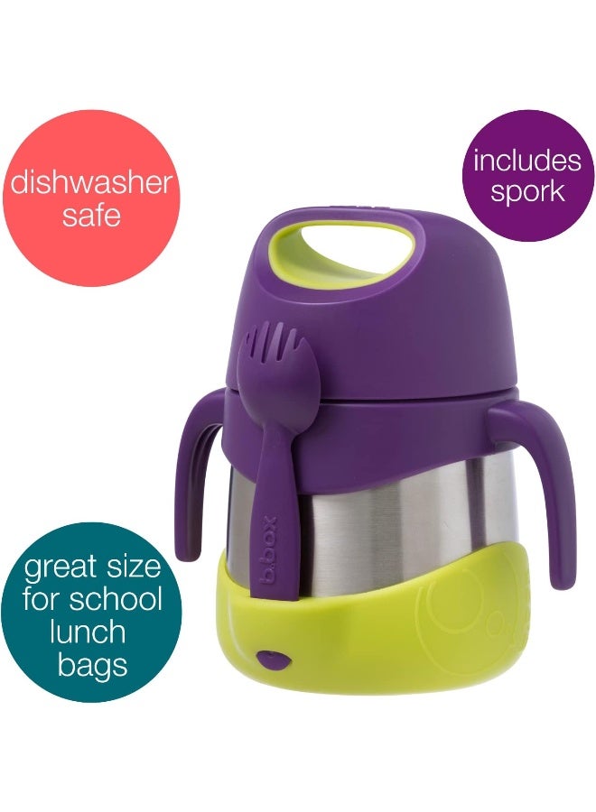 b.box Insulated Food Jar with Spork for Toddlers - Image 4