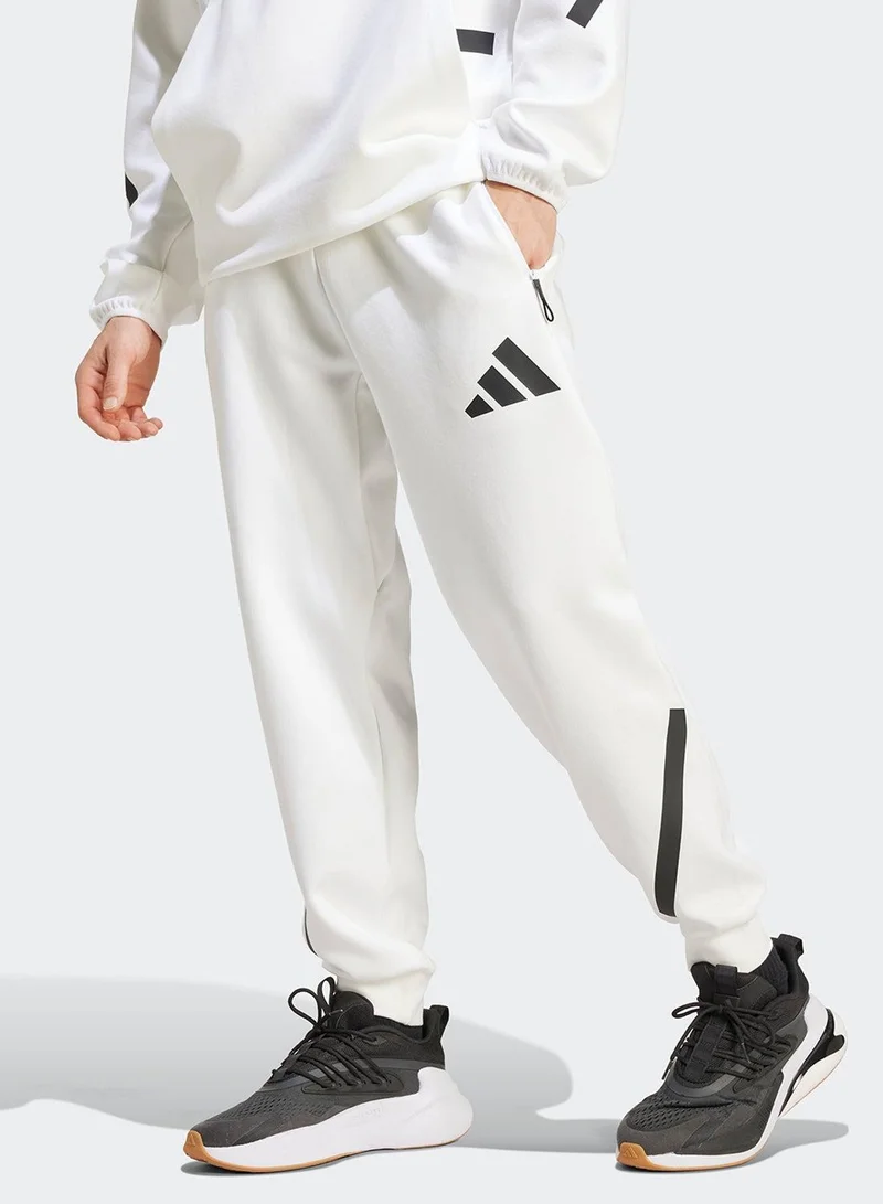 Adidas M Z.N.E. Pt White Pants (1/1) Pants For Men